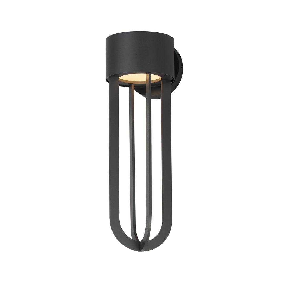 Quayside VX Outdoor LED Wall Sconce Black