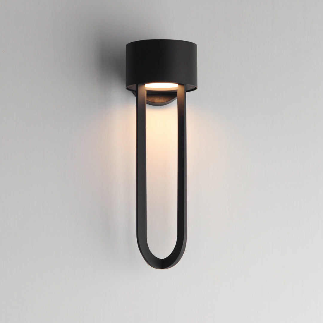 Quayside VX Outdoor LED Wall Sconce Black alternate view