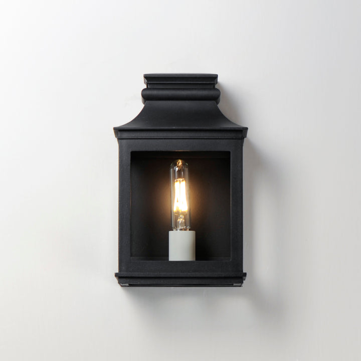 Savannah VX Small Outdoor Sconce Black Organza alternate view