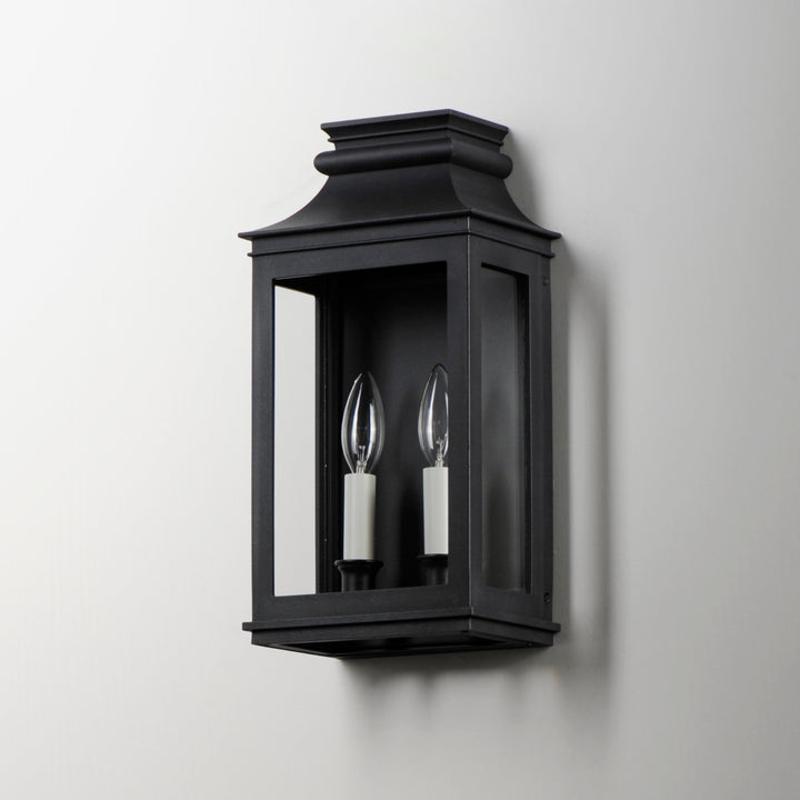 Savannah VX Outdoor Sconce Black Organza alternate view