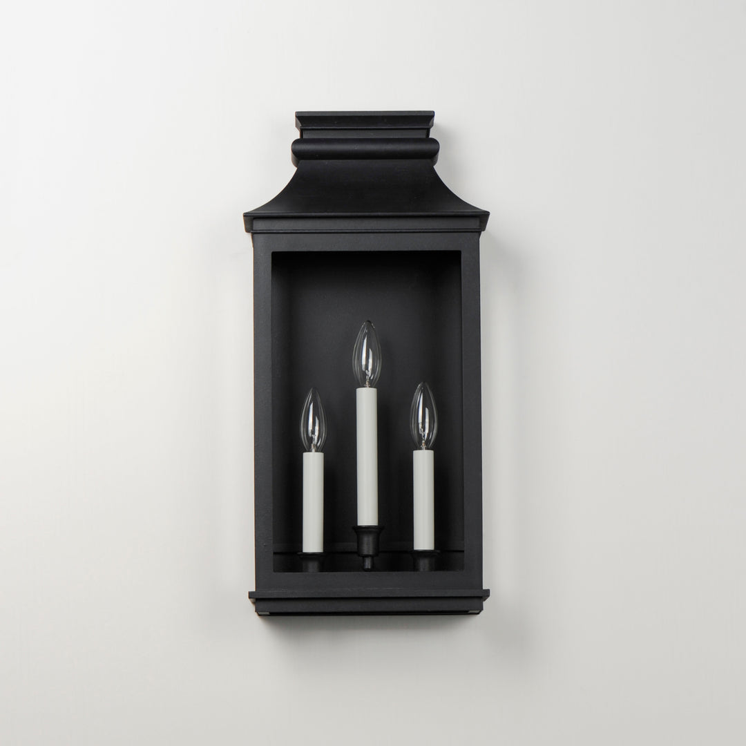 Savannah VX Outdoor Sconce Black Organza alternate view