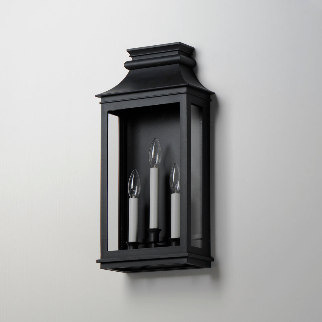 Savannah VX Outdoor Sconce Black Organza alternate view
