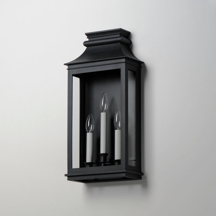 Savannah VX Outdoor Sconce Black Organza alternate view