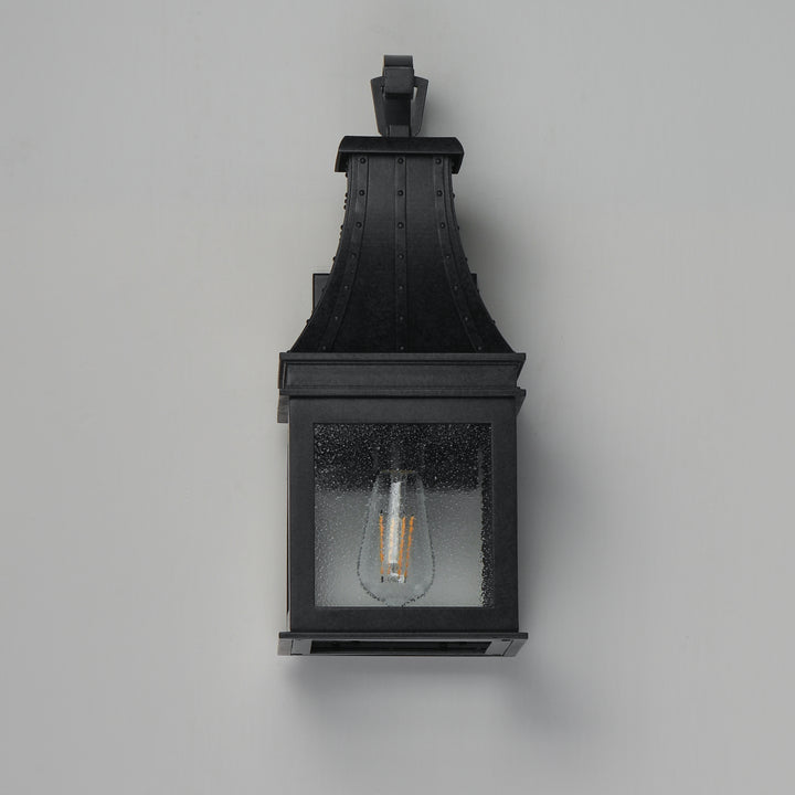 Bramwell VX Single Outdoor Wall Sconce TCBKP alternate view