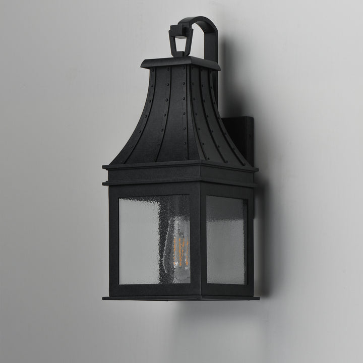 Bramwell VX Single Outdoor Wall Sconce TCBKP alternate view