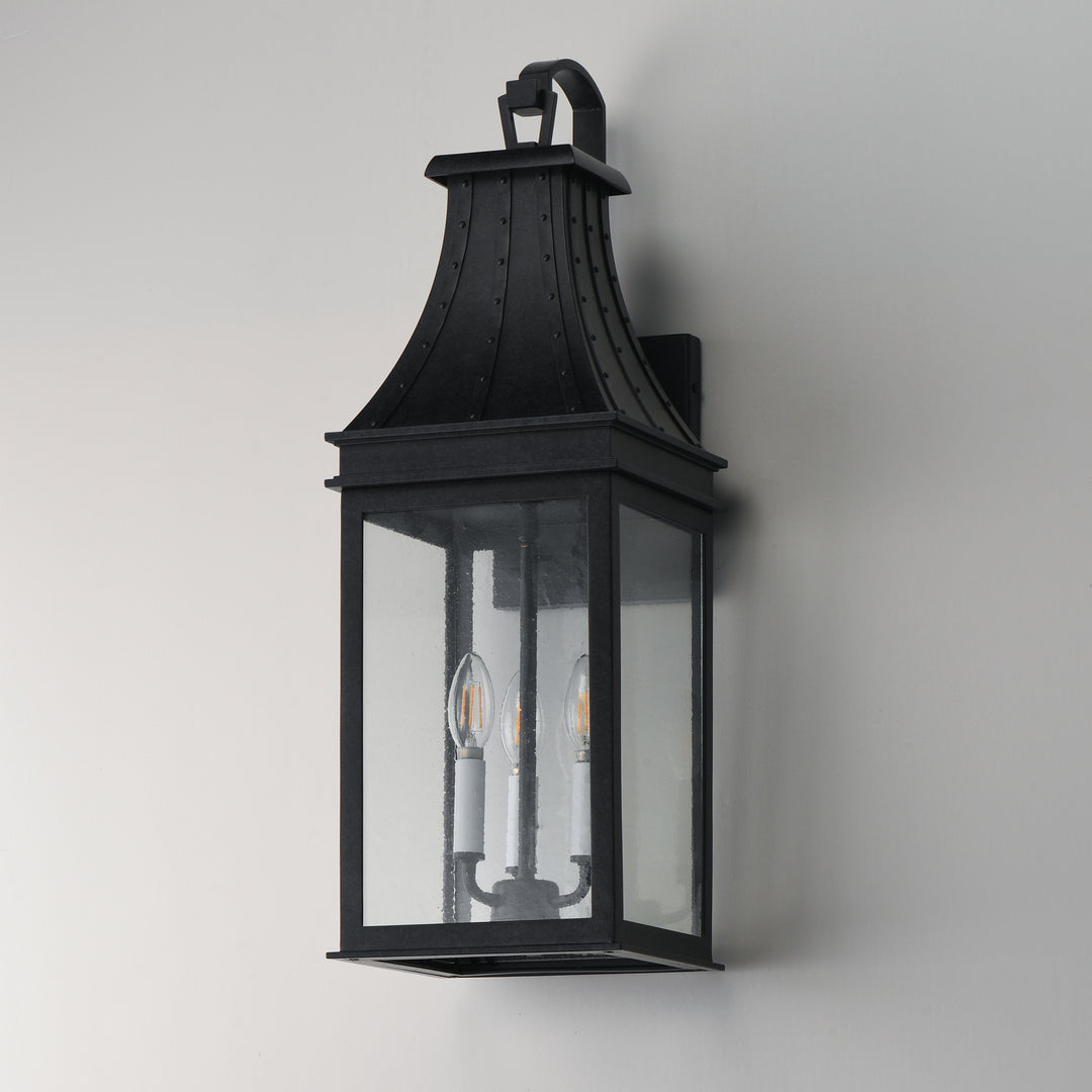 Bramwell VX Outdoor Wall Sconce TCBKP alternate view