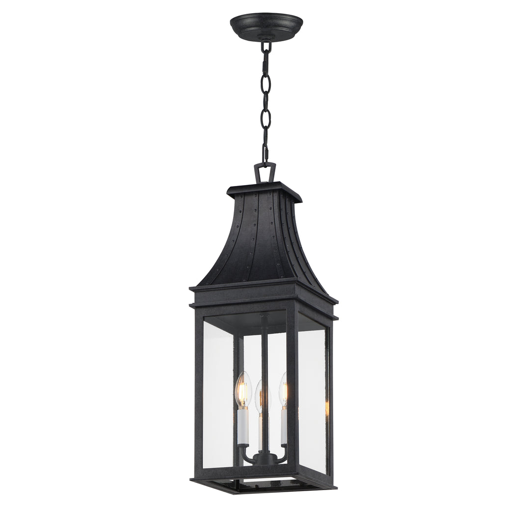 Bramwell VX 3-Light Outdoor Pendant TCBKP