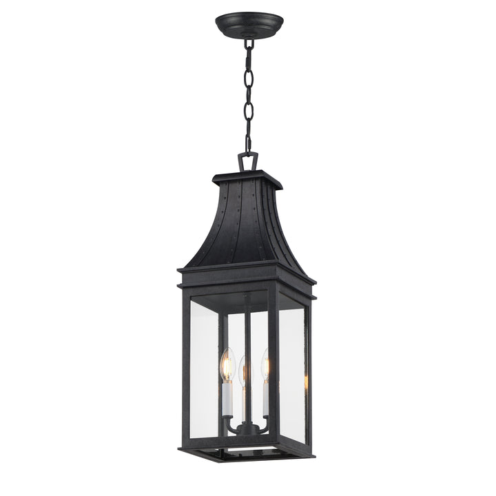 Bramwell VX 3-Light Outdoor Pendant TCBKP