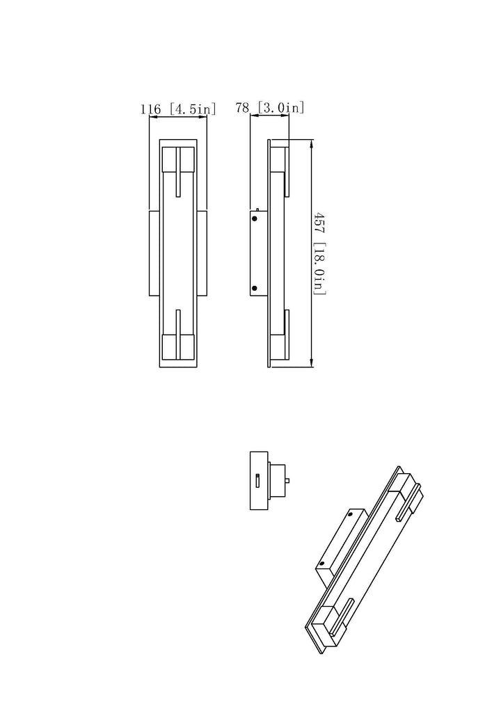 Chase - LED 1 Light Vanity