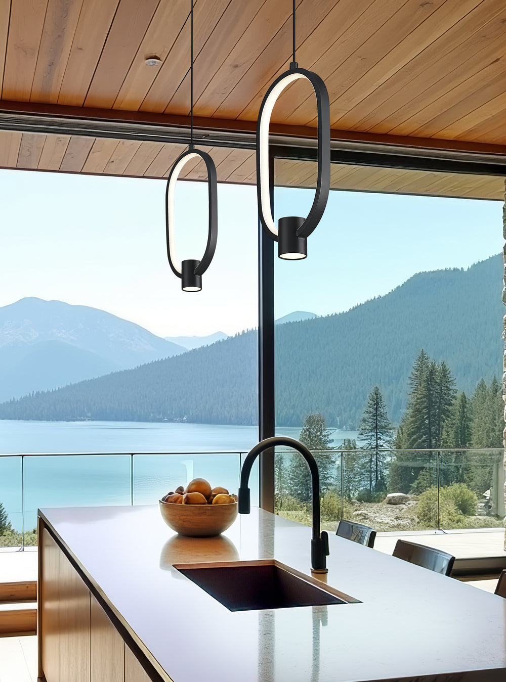 Saros - LED 1 Light Pendant