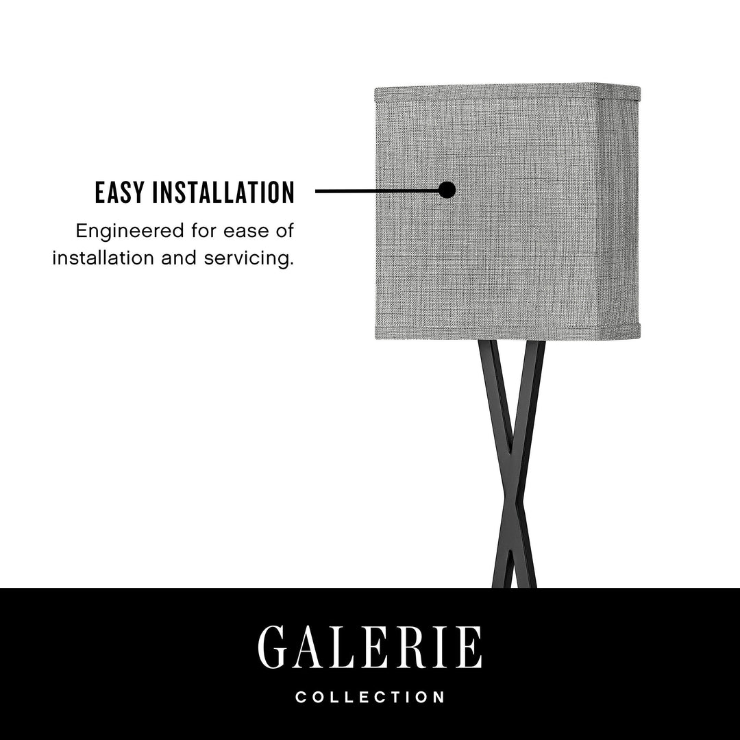 Axis Heathered Gray Large Single Light Sconce
