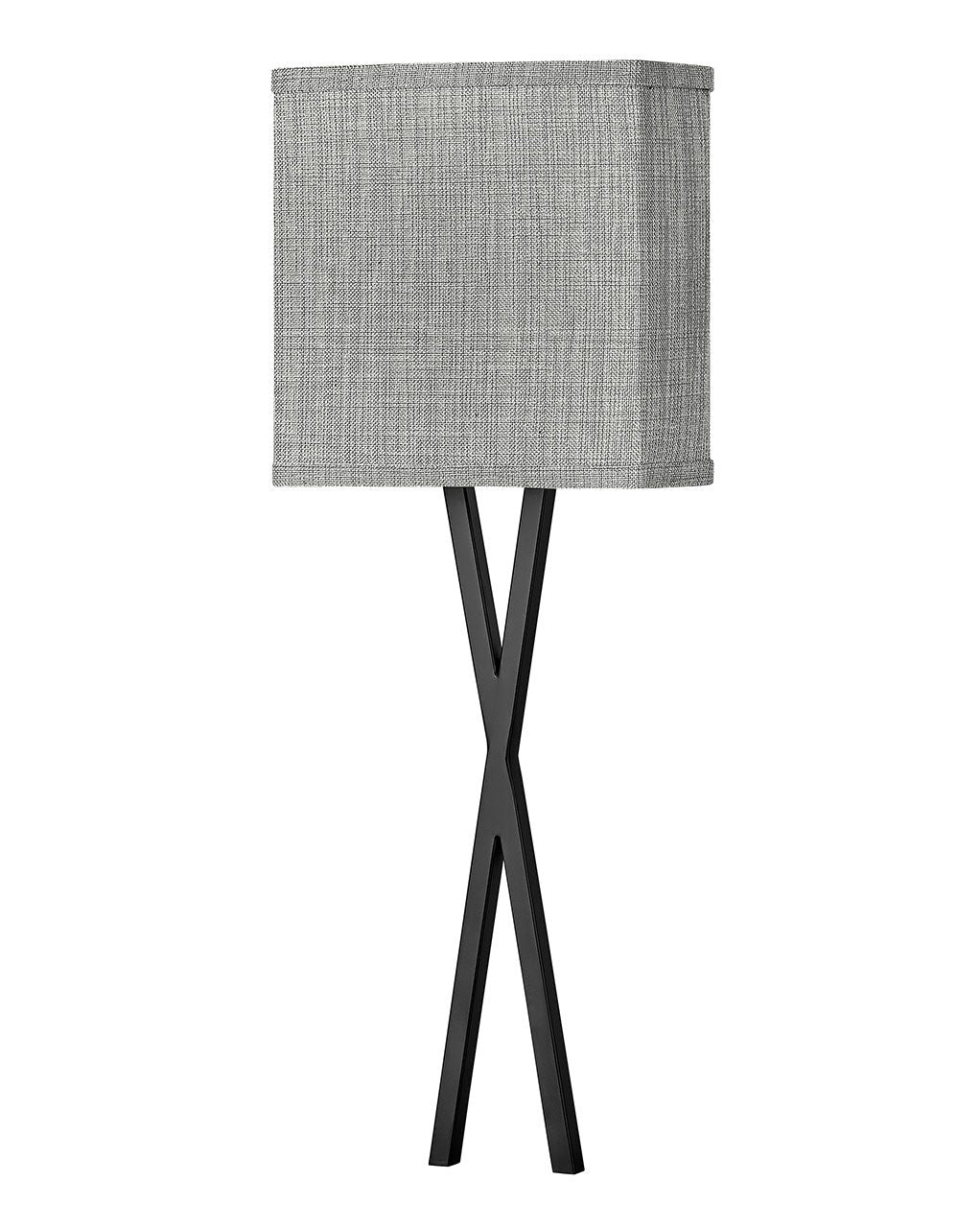 Axis Heathered Gray Large Single Light Sconce