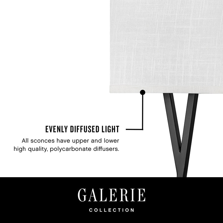 Axis Heathered Gray Large Single Light Sconce