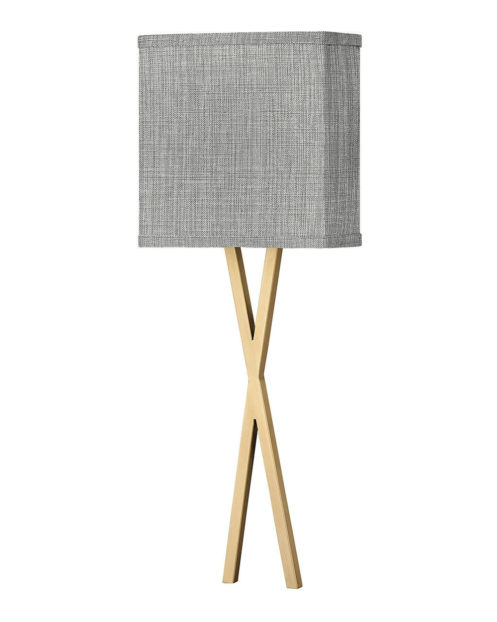Axis Heathered Gray Large Single Light Sconce
