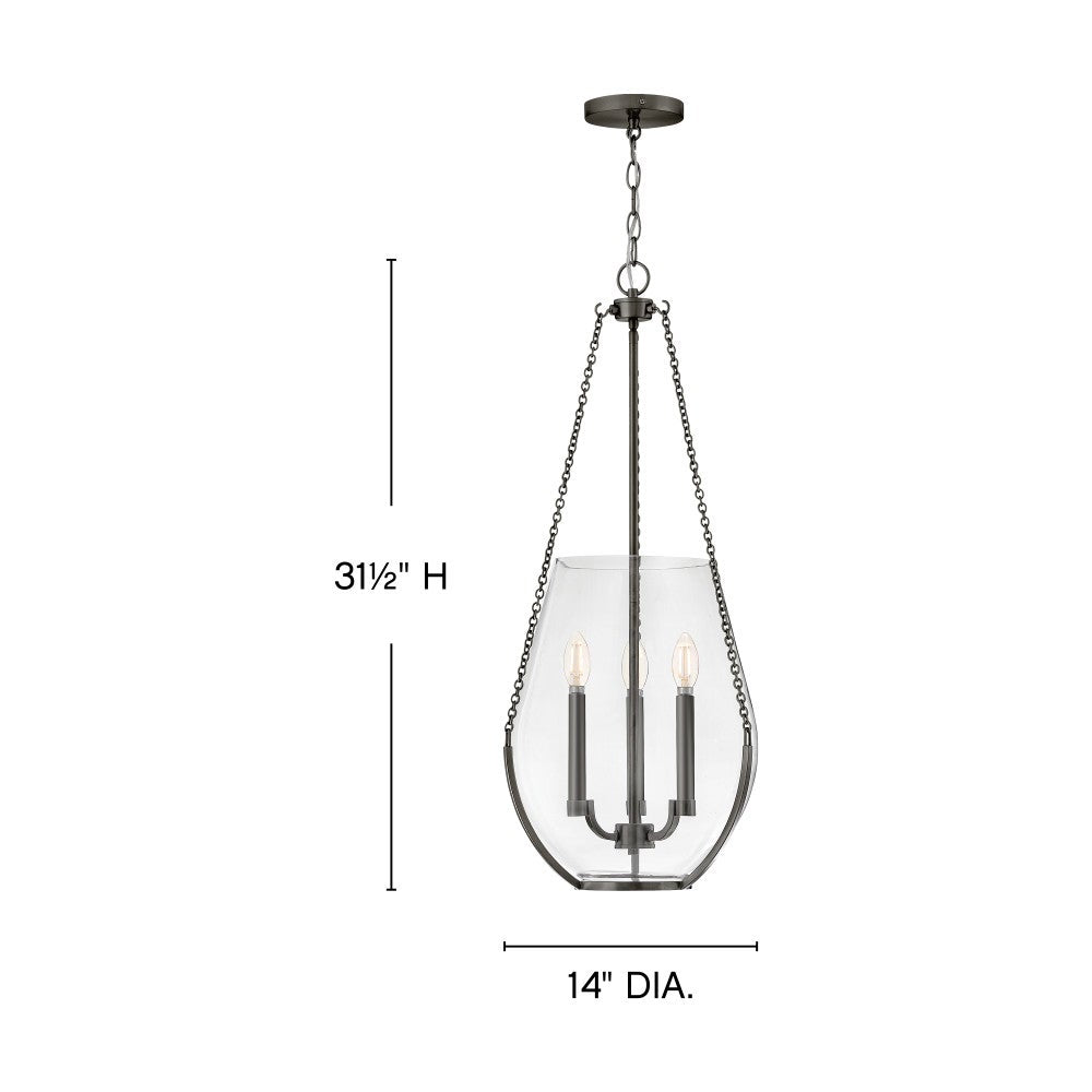 Farrin Medium Pendant by Hinkley - view 8
