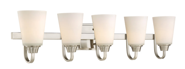 Grace Vanity Light in Brushed Polished Nickel by Craftmade