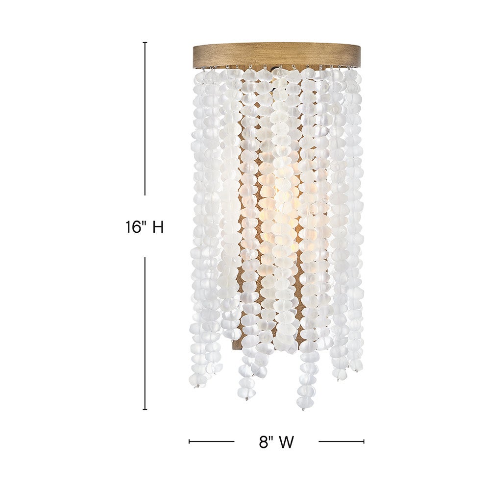 Dune Medium Single Light Sconce