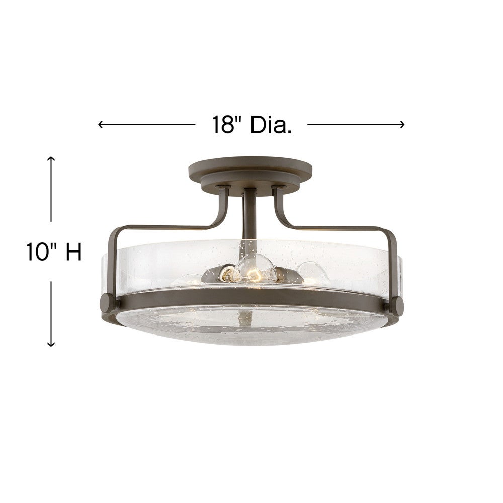 Harper Medium Semi-Flush Mount
