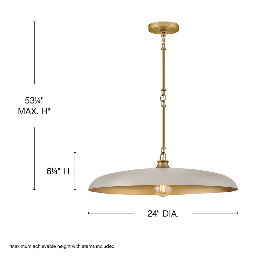 Sadie Large Dome Chandelier