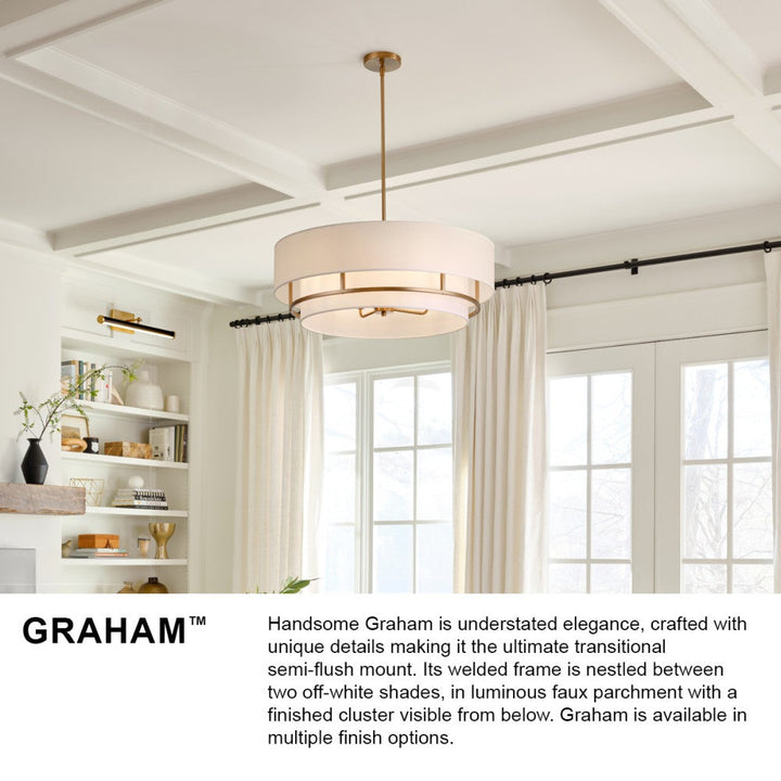 Graham Semi-Flush Mount