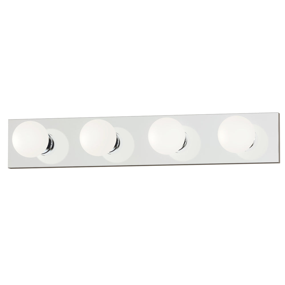 Essentials Bath Vanity Strip Light Polished Chrome