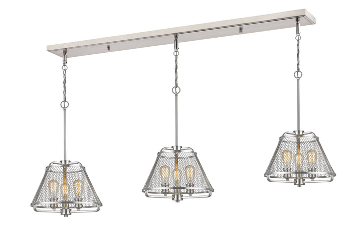 Iuka - 9 Light Linear Chandelier