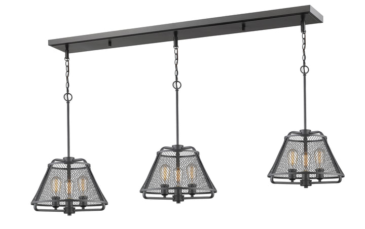 Iuka - 9 Light Linear Chandelier