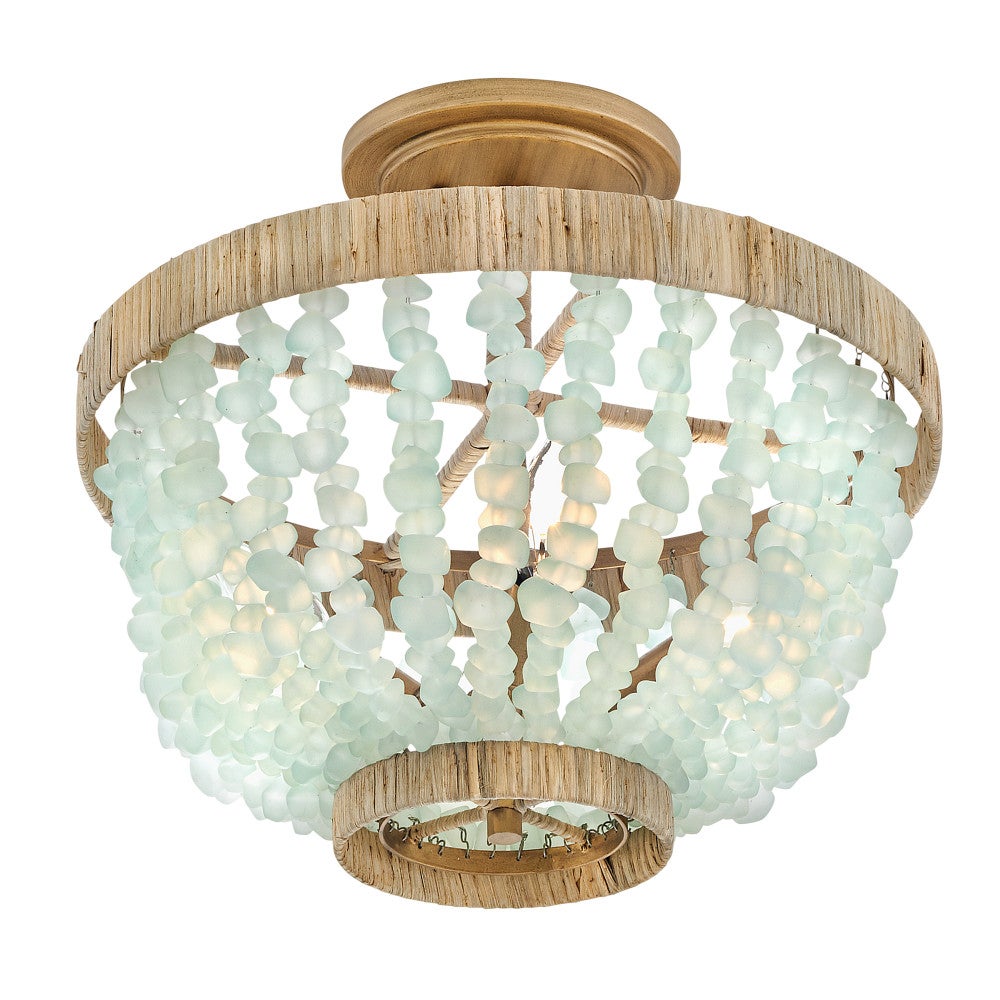 Dune Medium Semi-flush Mount