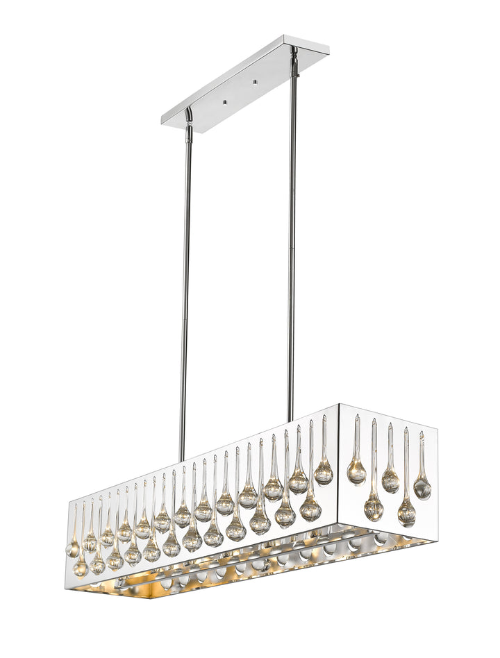 Oberon - 7 Light Linear Chandelier