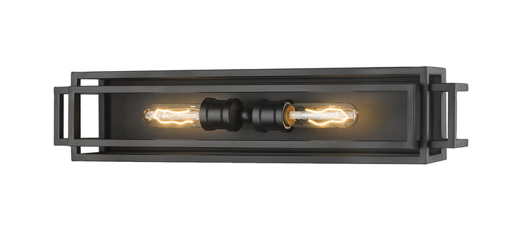 Titania - Vanity in Matte Black by Z-Lite