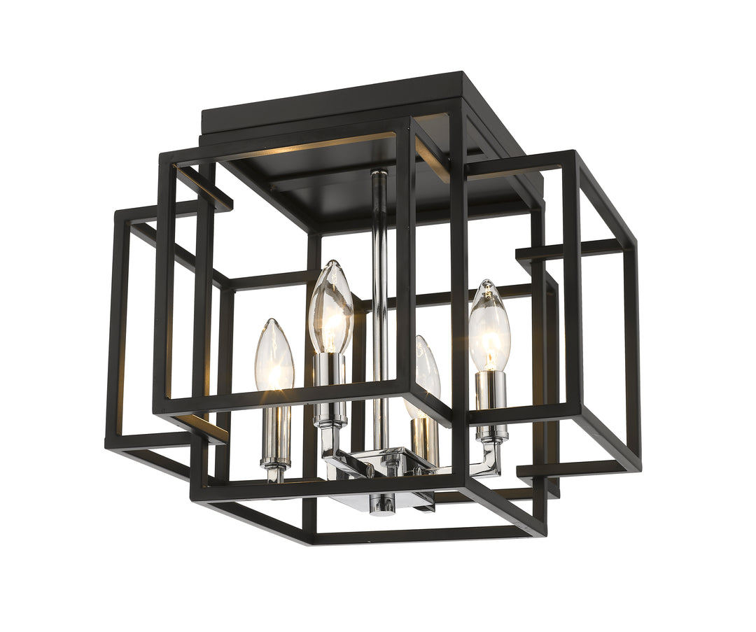 Titania - 4 Light Flush Mount