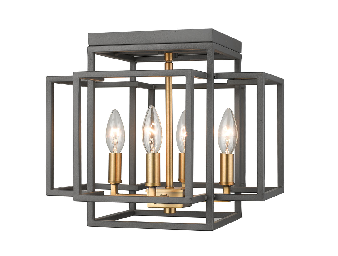 Titania - 4 Light Flush Mount