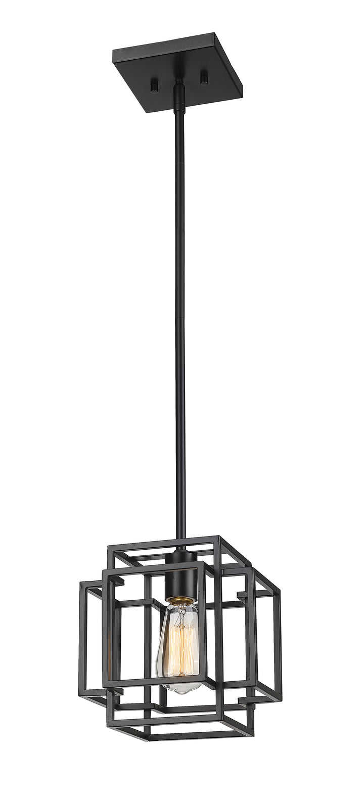 Titania - Pendant in Matte Black by Z-Lite