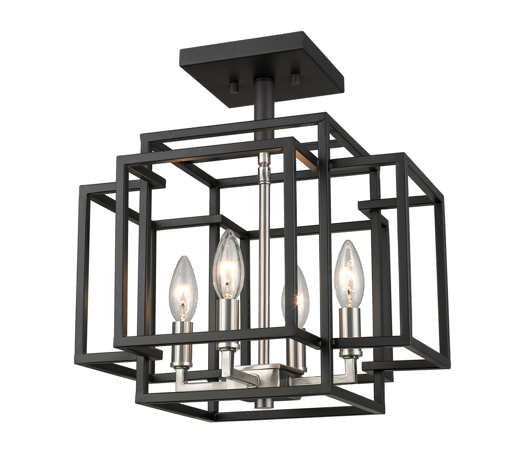 Titania - 4 Light Semi-Flush Mount