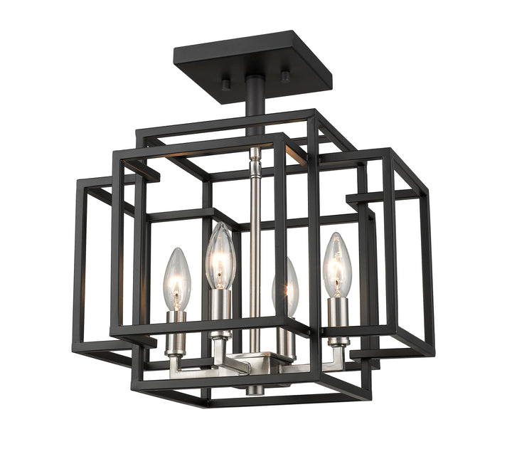 Titania - 4 Light Semi-Flush Mount