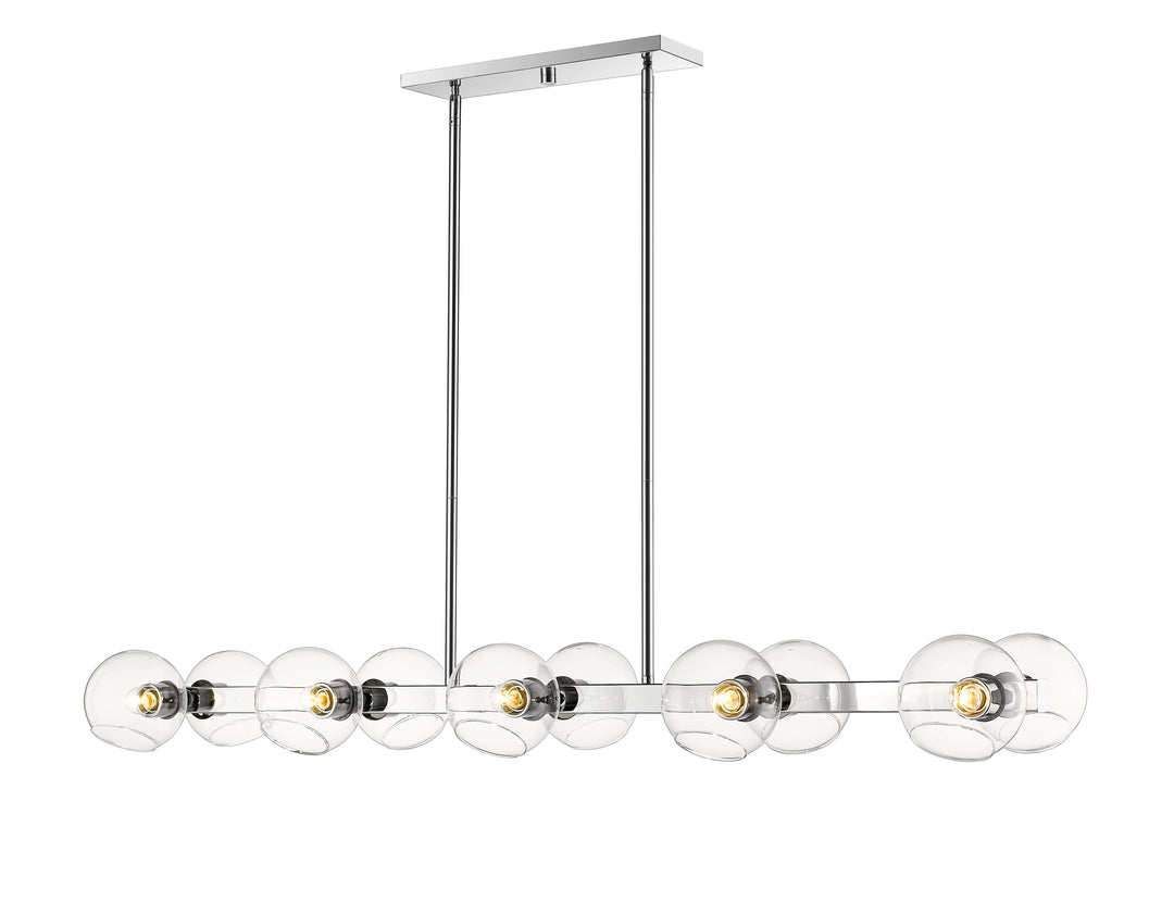 Marquee - 10 Light Linear Chandelier