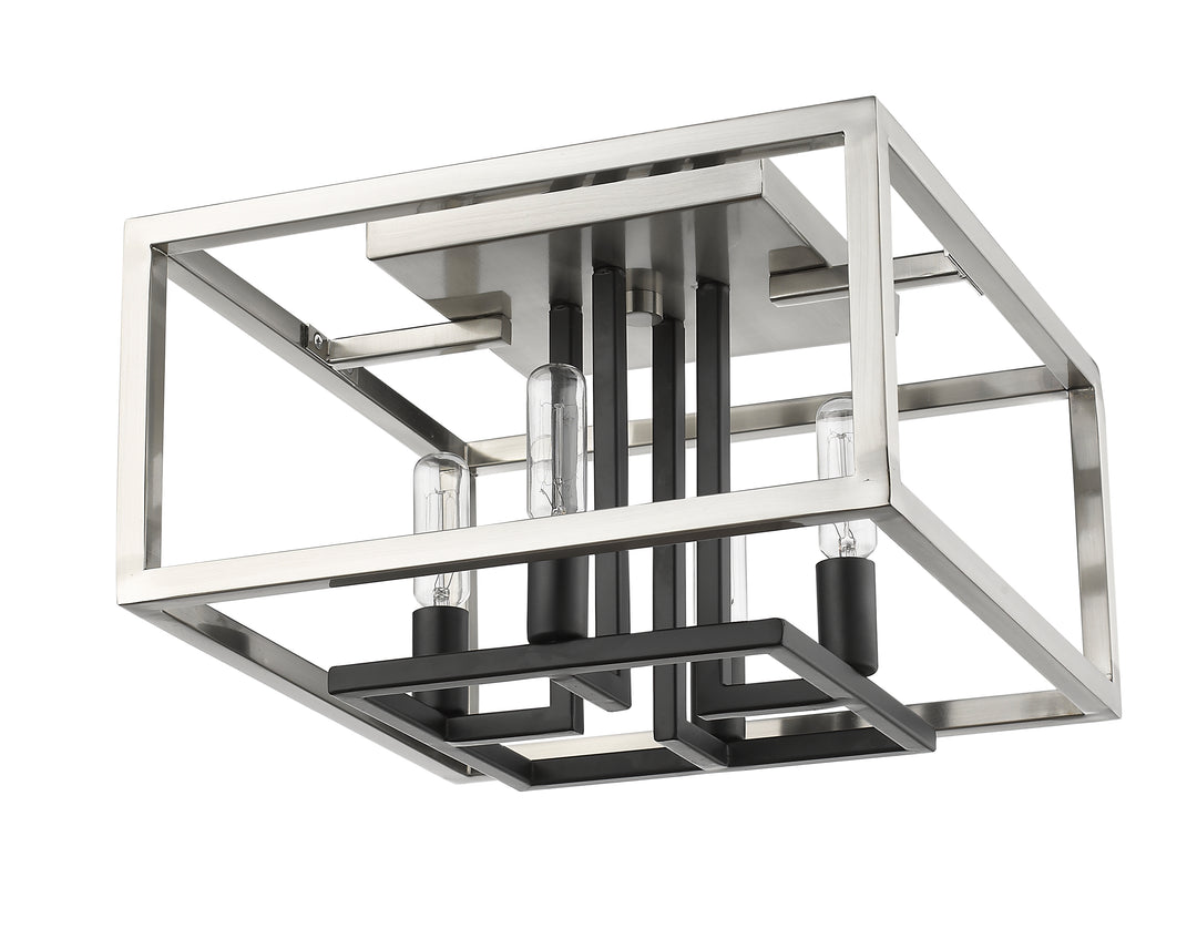 Quadra - 4 Light Flush Mount