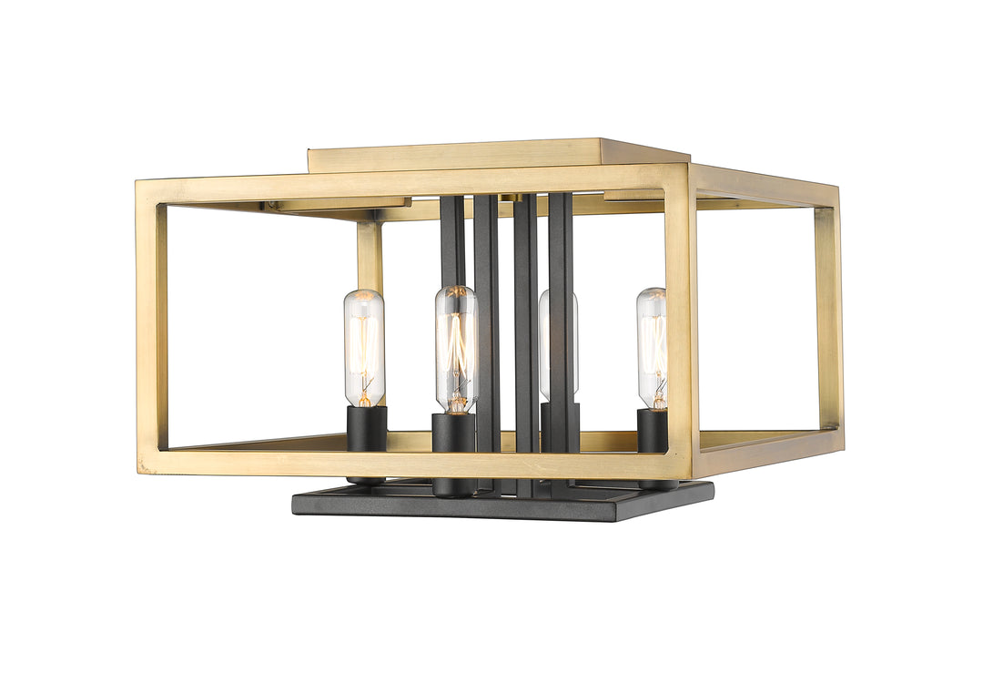 Quadra - 4 Light Flush Mount
