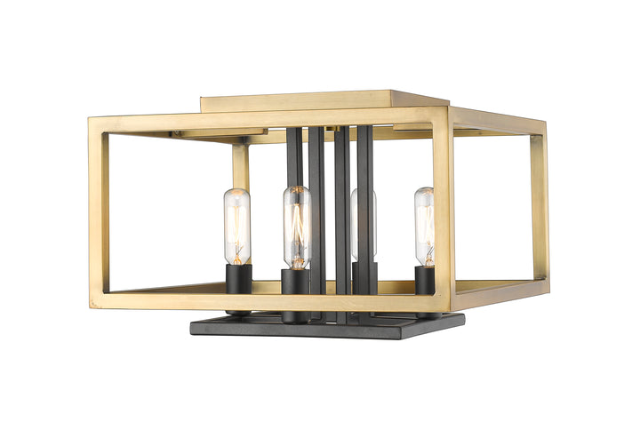 Quadra - 4 Light Flush Mount