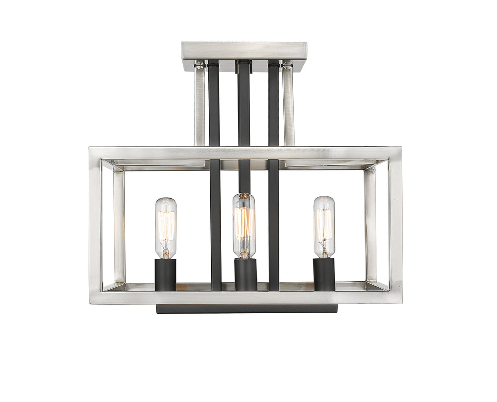Quadra - 4 Light Semi-Flush Mount
