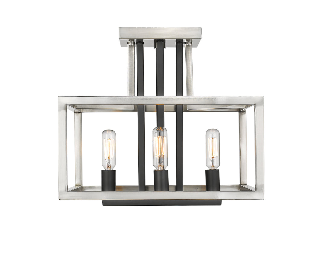 Quadra - 4 Light Semi-Flush Mount