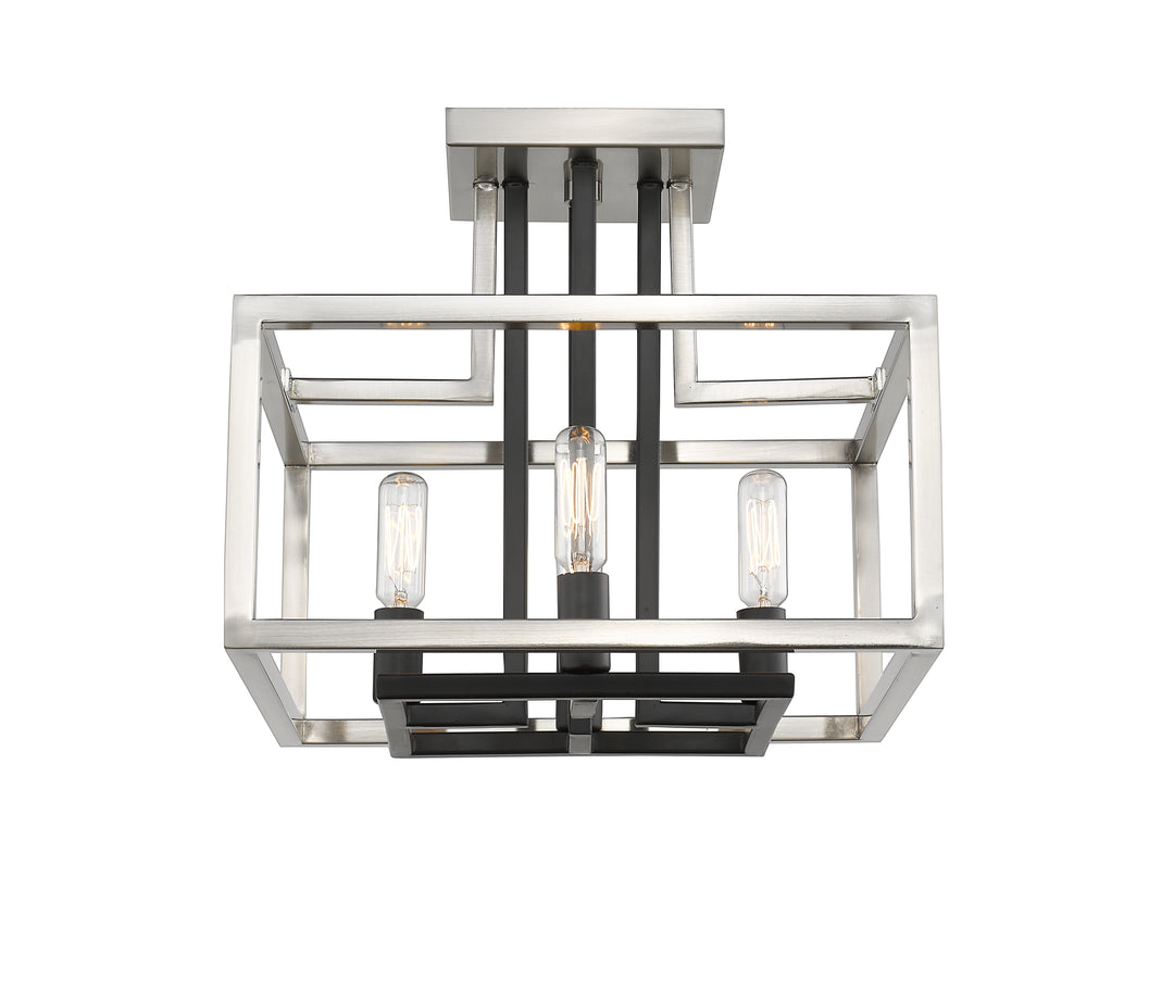 Quadra - 4 Light Semi-Flush Mount
