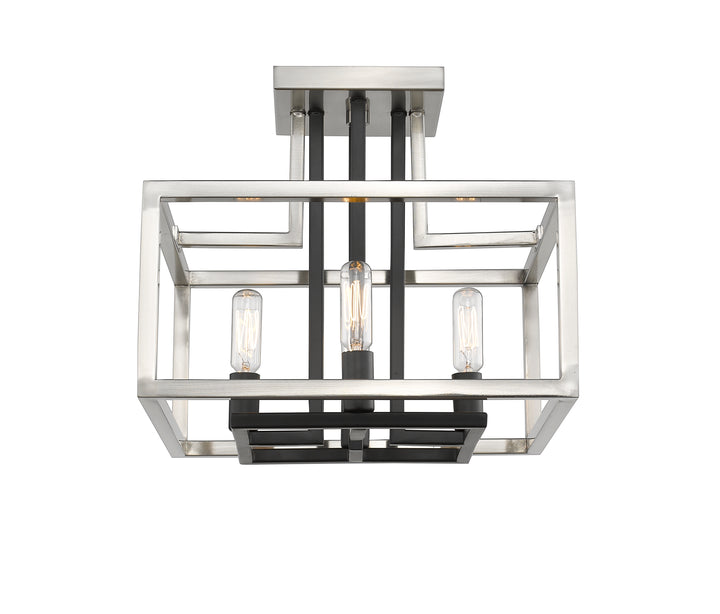 Quadra - 4 Light Semi-Flush Mount