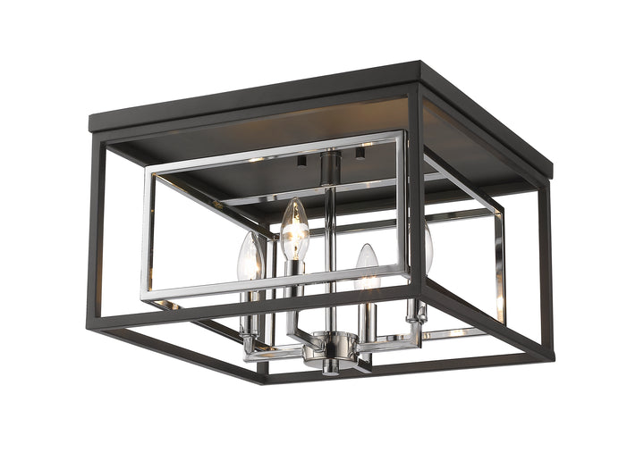 Euclid - 4 Light Flush Mount