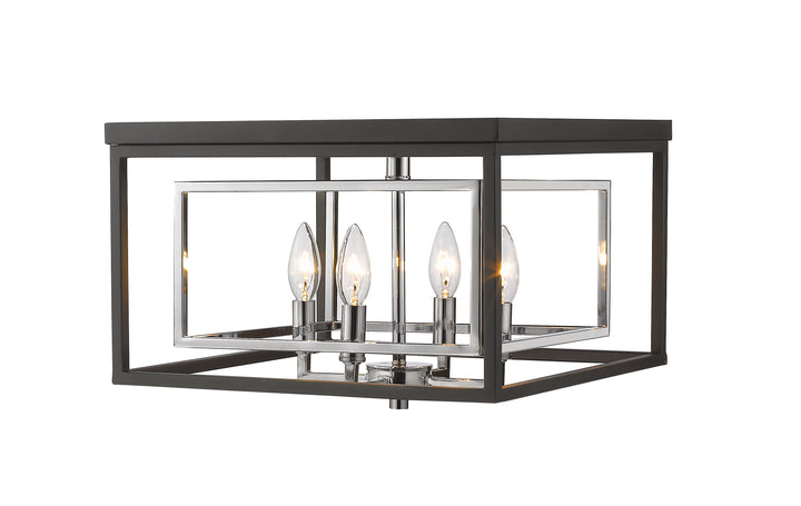 Euclid - 4 Light Flush Mount