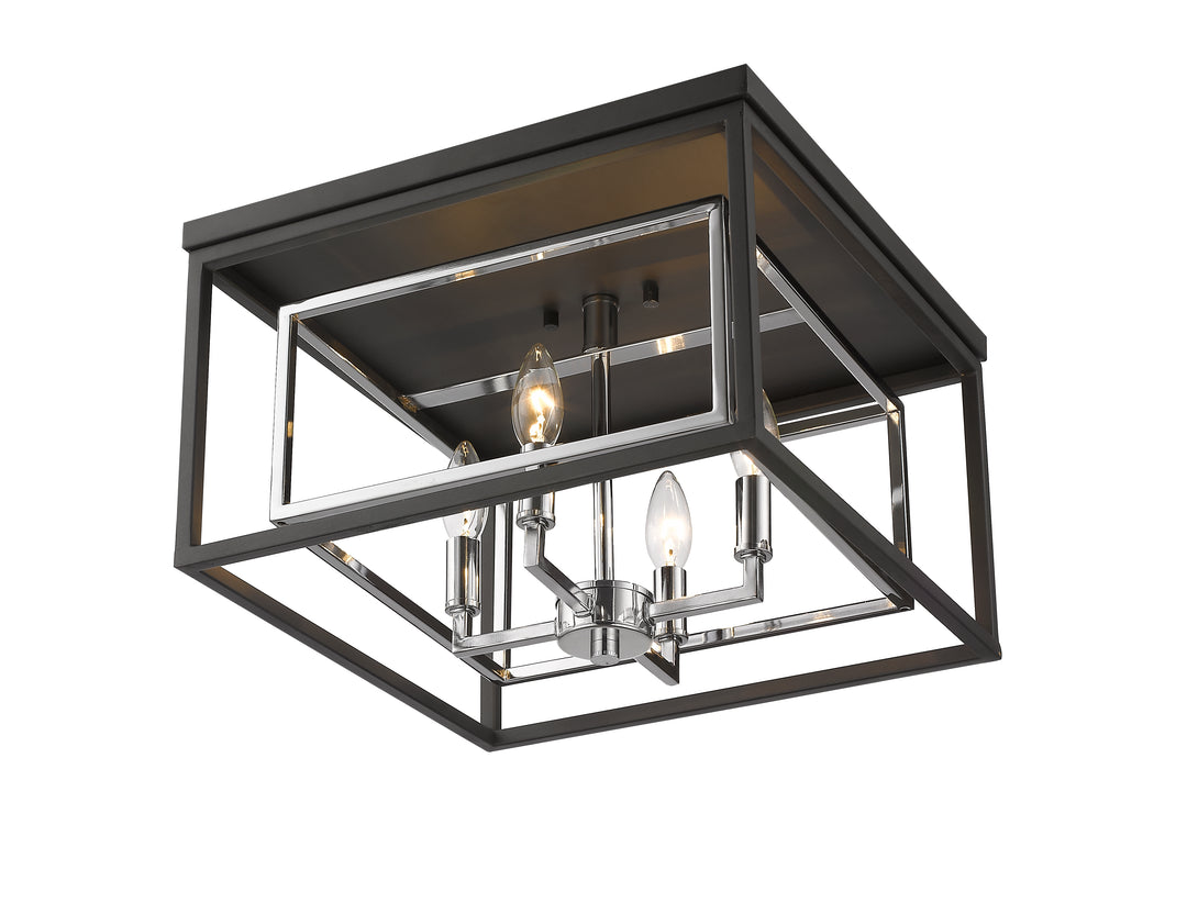Euclid - 4 Light Flush Mount