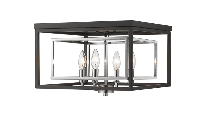 Euclid - 4 Light Flush Mount
