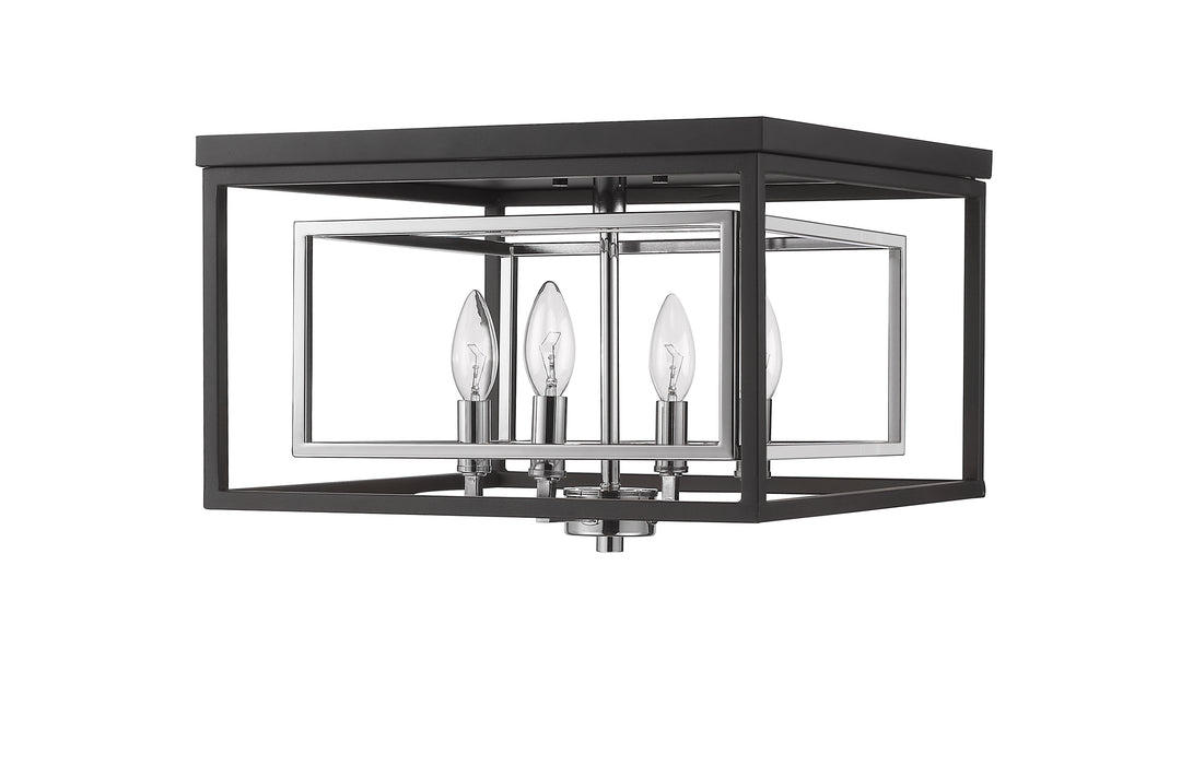 Euclid - 4 Light Flush Mount