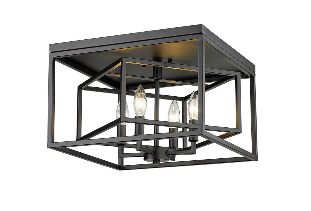 Euclid - 4 Light Flush Mount