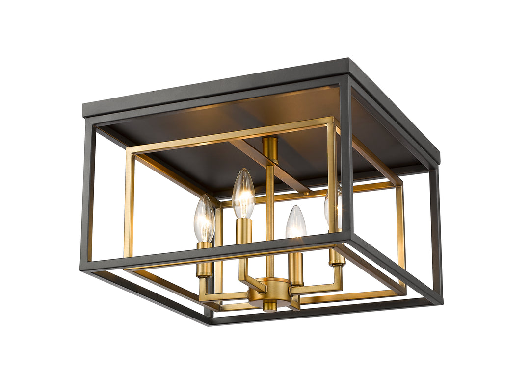 Euclid - 4 Light Flush Mount